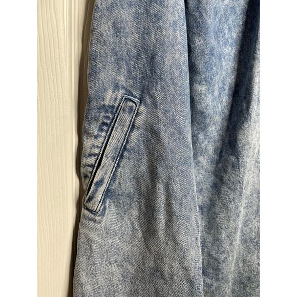 All Saints Dresses All Saints Adela Chambray Off Shoulder Dress Womens XS - Picture 4 of 12